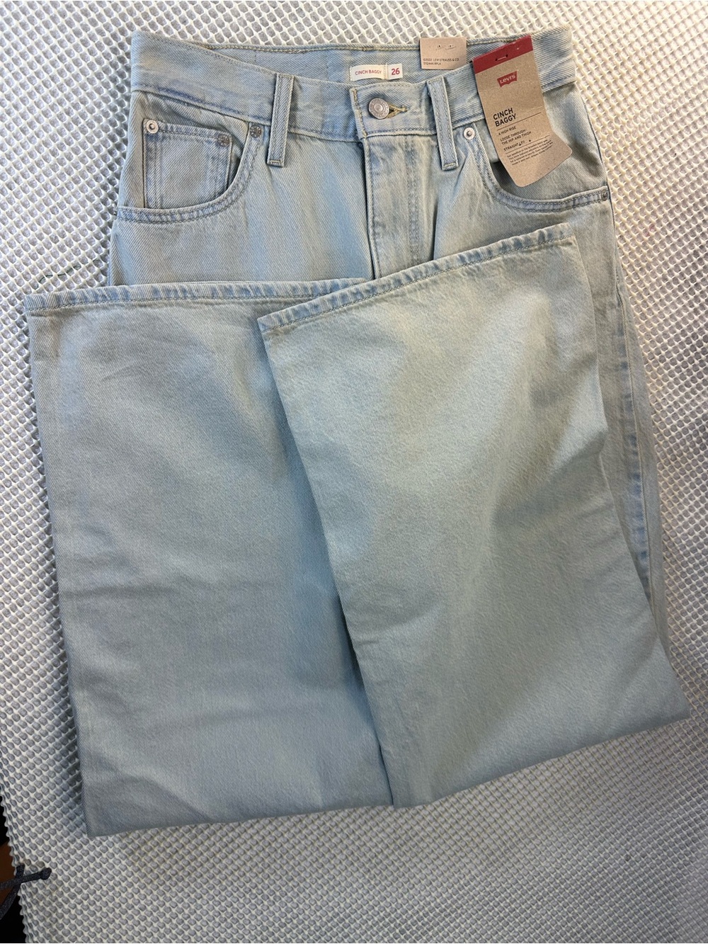 Levi’s Cinch Baggy Jean Size 26 NEW NWT - Picture 12 of 12